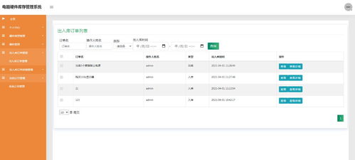 SSM框架下的電腦硬件庫存管理系統設計與實現